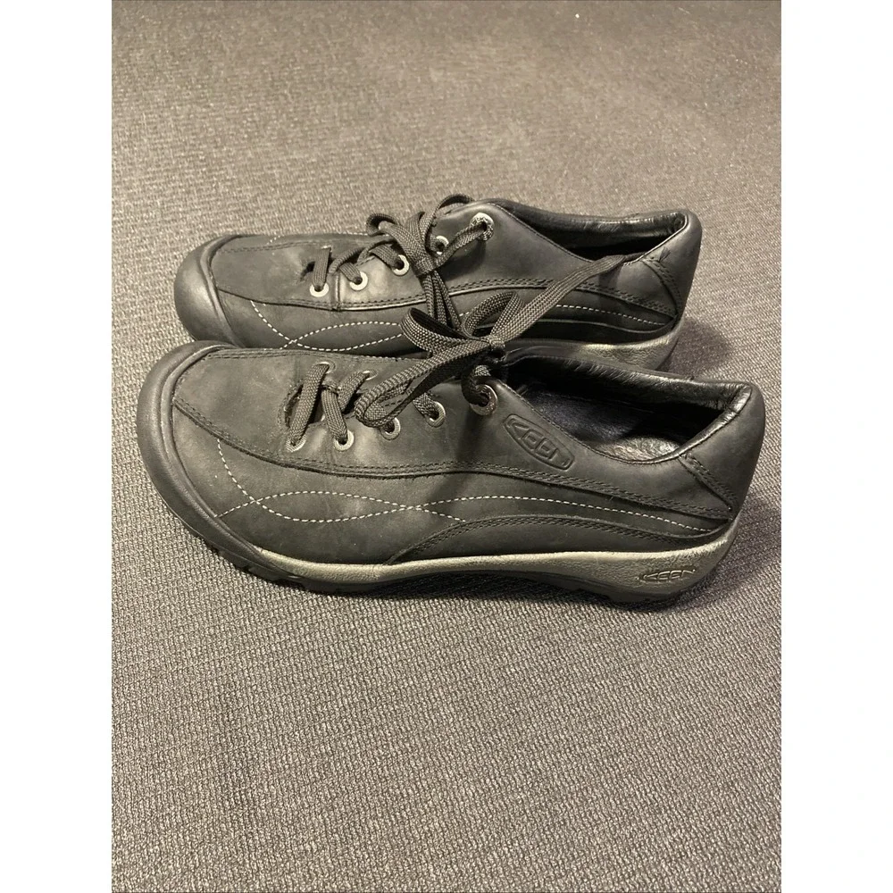 KEEN Toyah‎ Leather Athletic Hiking Shoes Low Top Women's 7.5